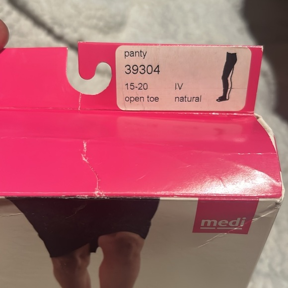 Mediven 39304 compression stocking 15-20mmHg natural full panty open toe IV - Picture 2 of 6
